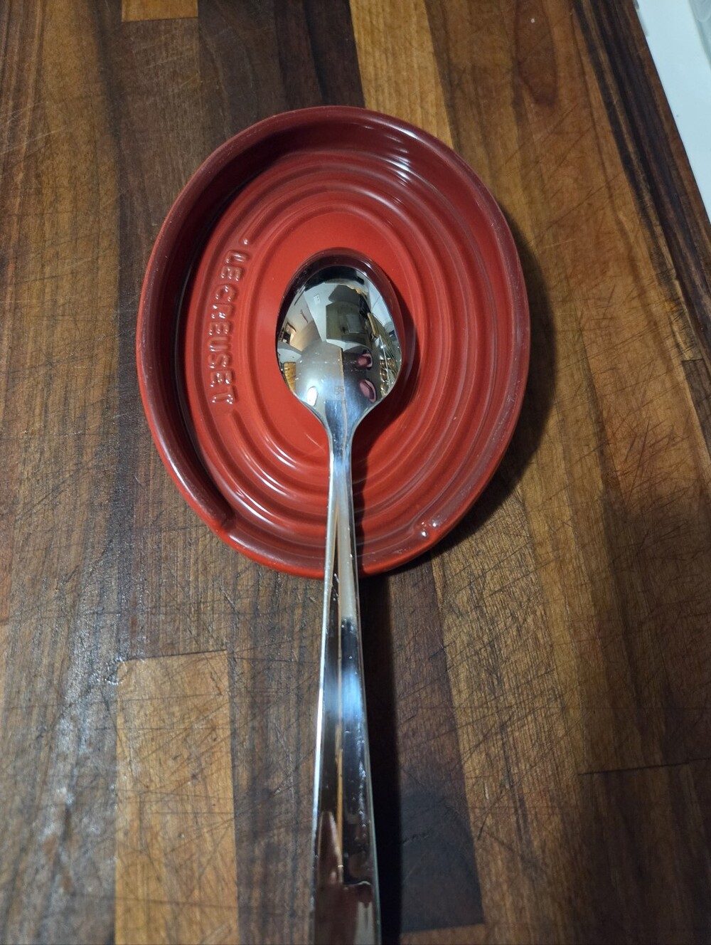 Le Creuset Red Spoon Rest